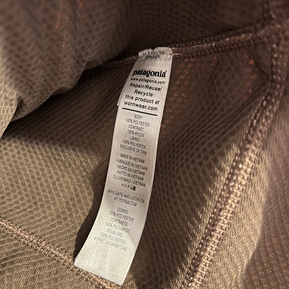 Patagonia Classic Retro-X Jacket Pampas Tan Lavender Pink Sz XS - Picture 8 of 9